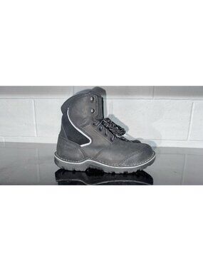 WORX by Red Wing 5128 Womens Leather 6 Inch Steel Toe WP Work Boots Size 6.5